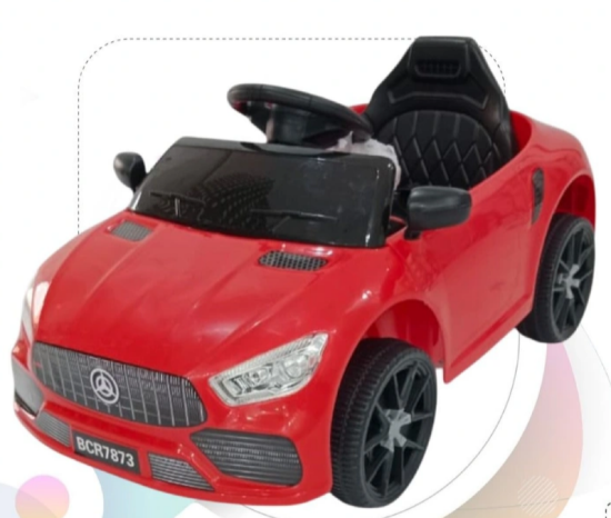 صورة سيارة اطفال صغيره حمراء